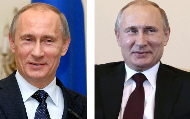 Путин до и после предполагаемой блефаропластики: под глазами нет мешков, в уголках глаз стало гораздо меньше «гусиных лапок»