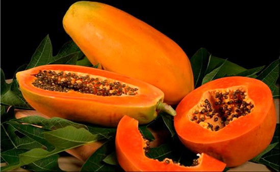 Фермент папаин получают из плодов папайи