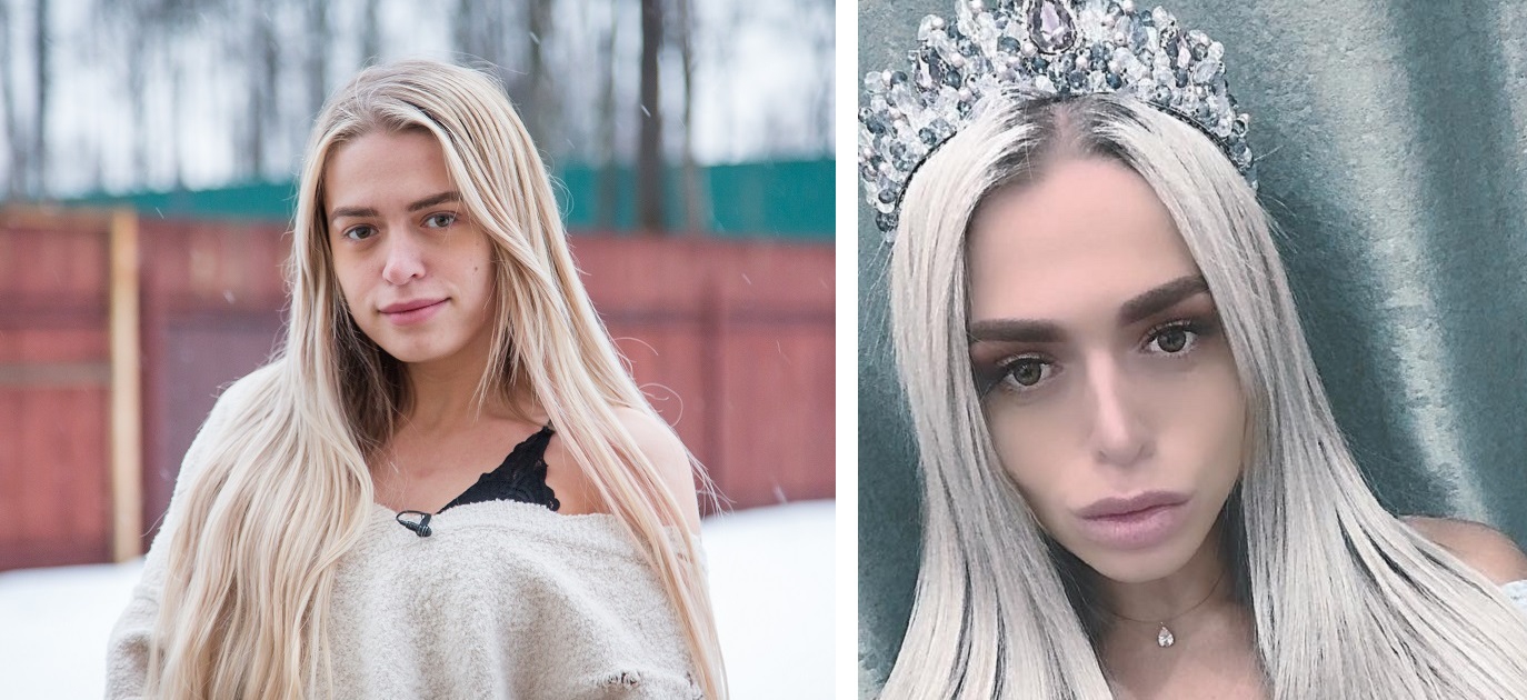 Анастасия Балинская до и после фотошопа