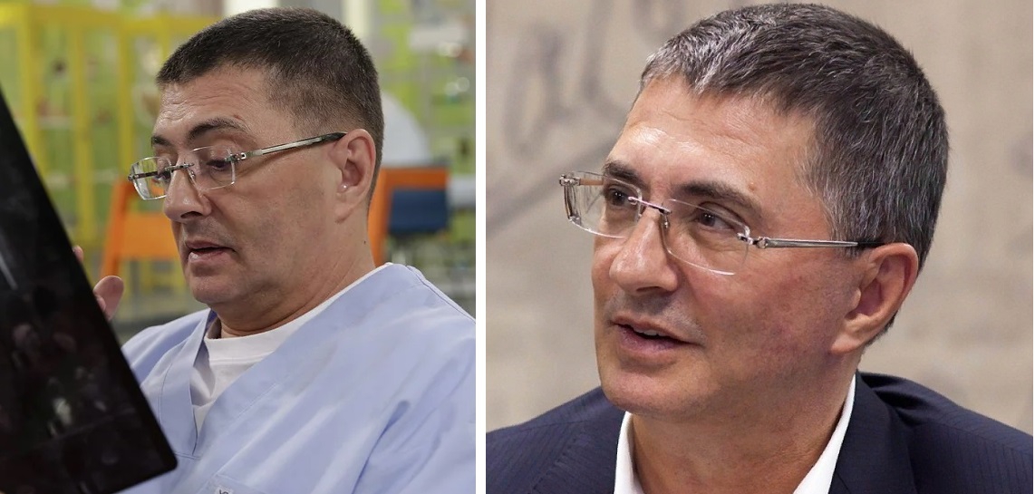 Сравните фото доктора Мясникова до и после пластики нижней трети лица