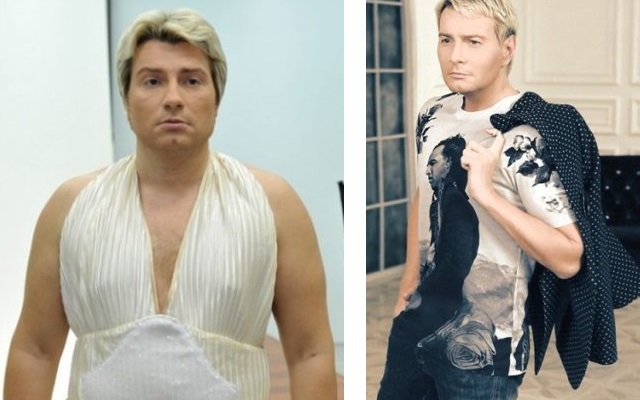 Похудевший Николай Басков: фото до и после