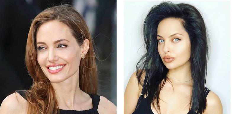 Оцените, похожа ли Регина Кова на Анджелину Джоли