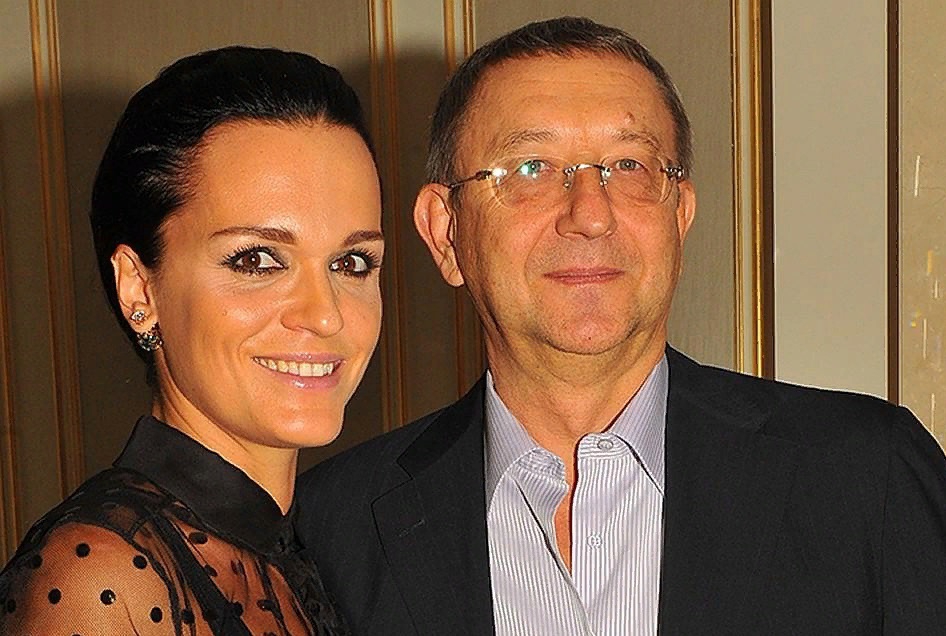 Анастасия Сланевская (Слава) с мужем