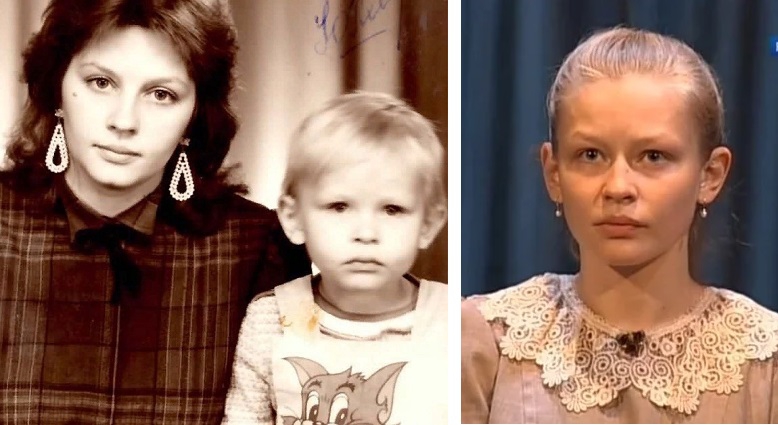 Такой была Юлия Пересильд в детстве (справа она с мамой, слева – на «Утренней звезде»)